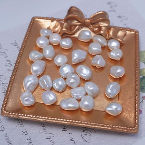 Cultured Baroque Freshwater Pearl Beads DIY white Sold By PC