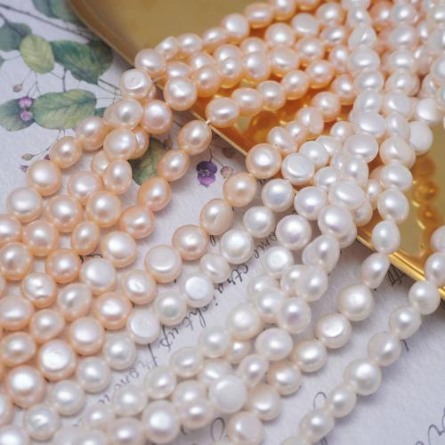 Keishi kultivované sladkovodní perle, Sladkovodní Pearl, DIY, více barev na výběr, 7-8mm, Prodáno za Cca 36-37 cm Strand