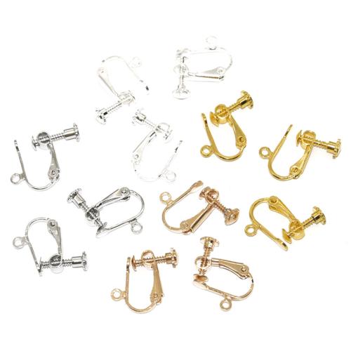 Zinc Alloy Earring Findings plated DIY Sold By Bag