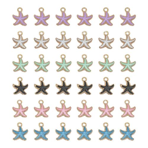 Zinc Alloy émail Pendants, alliage de zinc, fleur, Placage de couleur d'or, DIY, plus de couleurs à choisir, 18x15mm, 100PC/sac, Vendu par sac