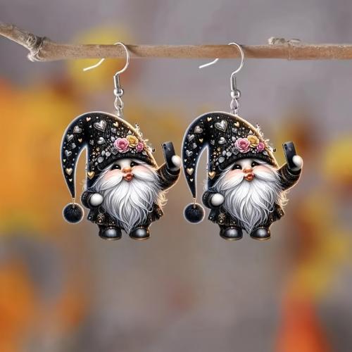 Acrylic Drop Earring cute & for woman Sold By Pair