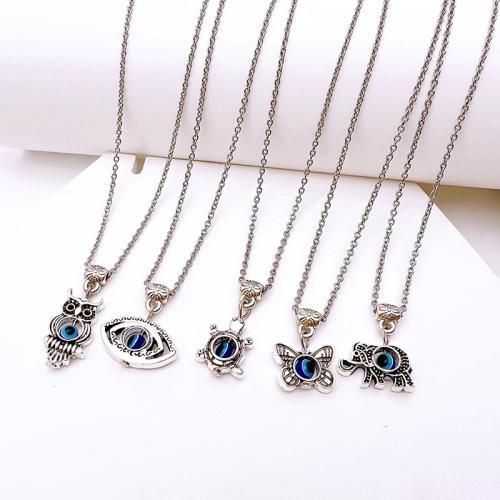 Zinc Alloy Jewelry Necklace with 5cm extender chain plated fashion jewelry nickel lead & cadmium free Length 50 cm Sold By PC