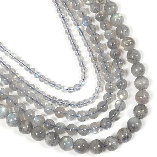 Natural Moonstone Beads Round DIY mixed colors Sold By Strand