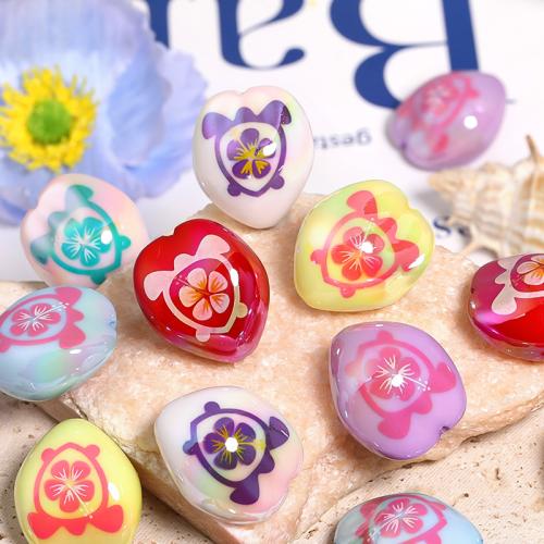 Acrylic Jewelry Beads DIY mixed colors Sold By Bag