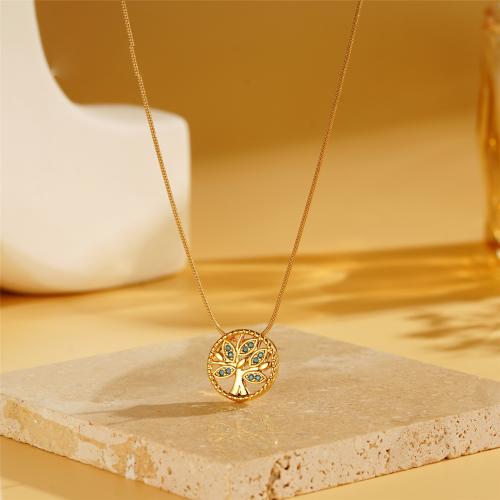 Cubic Zirconia rozsdamentes acél ékszer készletek, 304 rozsdamentes acél, galvanizált, különböző stílusokat a választás & mikro egyengetni cirkónia & a nő & zománc, aranysárga, Által értékesített PC