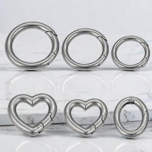 Stainless Steel Jewelry Clasp 304 Stainless Steel DIY  original color Sold By Bag