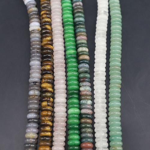 Gemstone smykker perler, Natursten, du kan DIY & forskellige materialer til valg, flere farver til valg, nikkel, bly & cadmium fri, 10x4mm, 50pc'er/Strand, Solgt af Strand