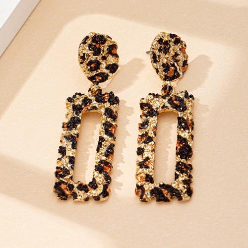 Zinc Alloy Stud Earring plated for woman golden Sold By Pair