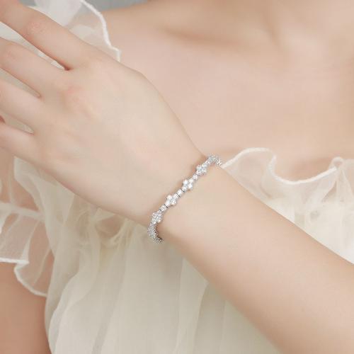 925 Sterling Silver Bracelet  & for woman Sold By PC