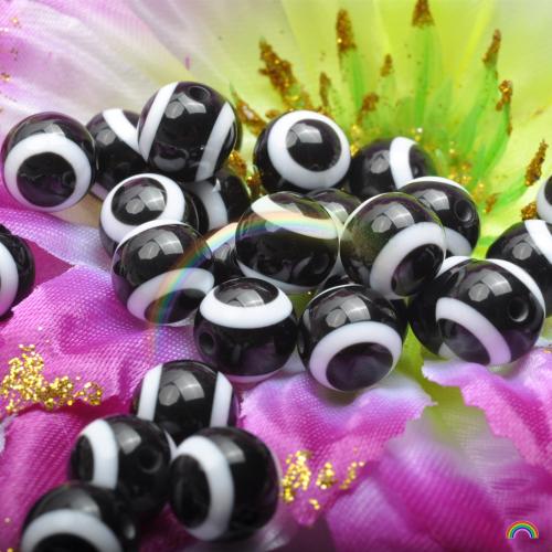 Resin Jewelry Beads DIY Random Color Sold By Bag