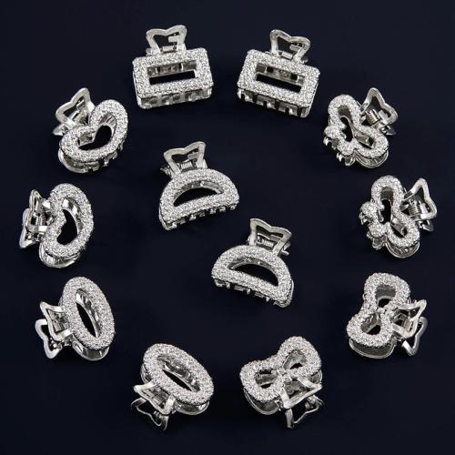 Hair Claw Clips Zinc Alloy 12 pieces & for woman Sold By Set