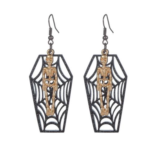 Zinc Alloy Drop Earrings fashion jewelry & for woman Sold By Pair