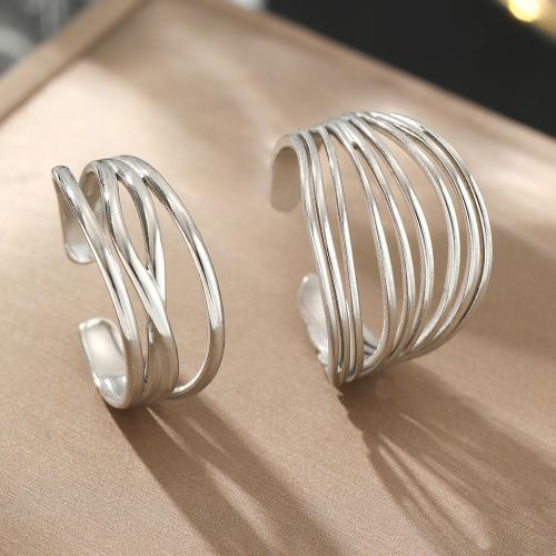 304 Stainless Steel Ring Set 2 pieces & fashion jewelry & for woman Sold By Set