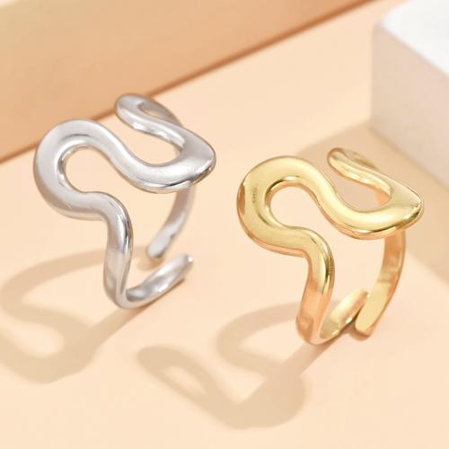 Stainless Steel Finger Ring 304 Stainless Steel fashion jewelry & for woman US Ring Sold By PC