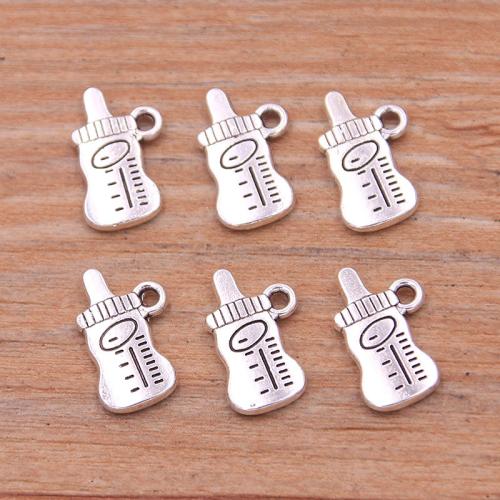 Zinc Alloy Pendants feeding bottle antique silver color plated DIY nickel lead & cadmium free Sold By Bag