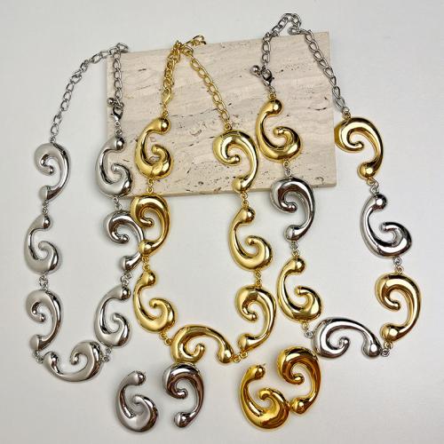 Zinc Alloy Jewelry Necklace with 17cm extender chain plated fashion jewelry & for woman Length 38 cm Sold By PC