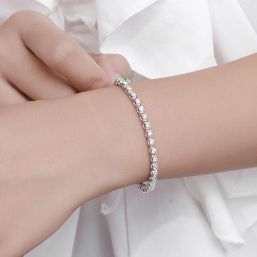 925 Sterling Silver Bracelet  & for woman Sold By PC