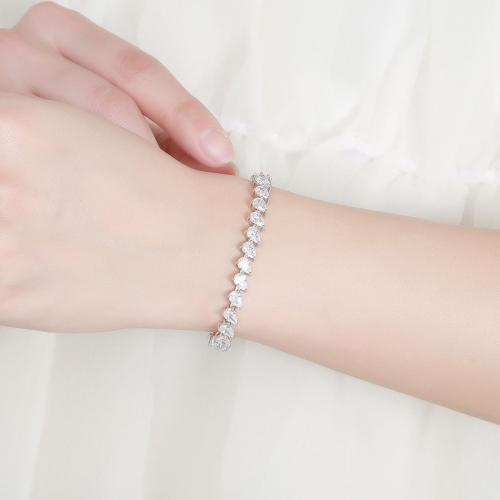 925 Sterling Silver Bracelet  & for woman Sold By PC