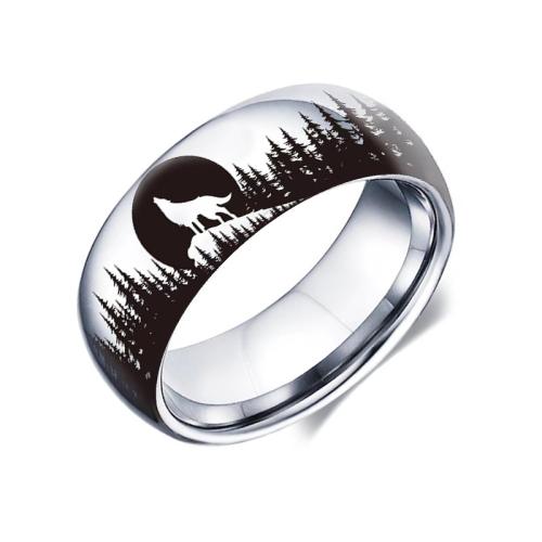 Stainless Steel Finger Ring 304 Stainless Steel plated Unisex Sold By PC