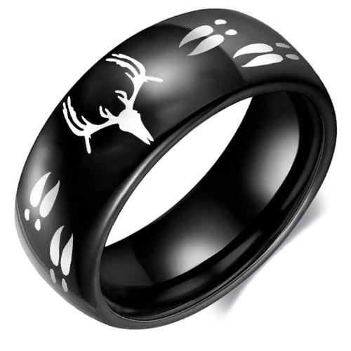 Stainless Steel Finger Ring 304 Stainless Steel plated Unisex Sold By PC