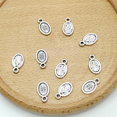 Zinc Alloy Pendants antique silver color plated DIY Sold By Bag