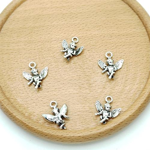 Zinc Alloy Pendants antique silver color plated DIY Sold By Bag