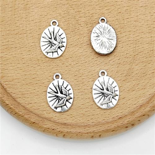 Zinc Alloy Pendants antique silver color plated DIY Sold By Bag