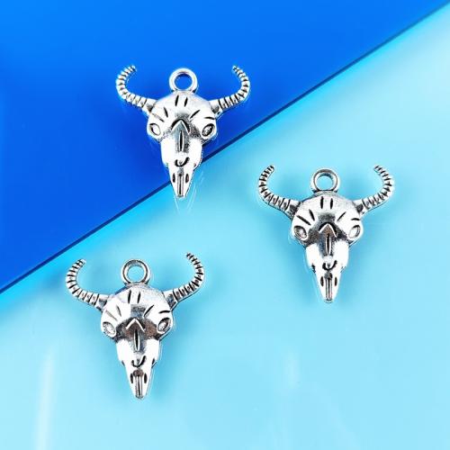 Zinc Alloy Pendants antique silver color plated DIY Sold By Bag