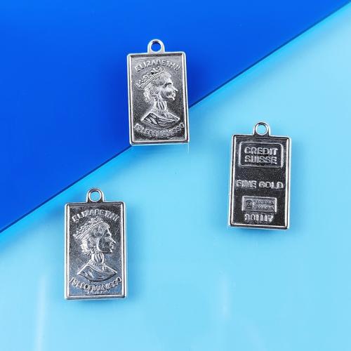 Zinc Alloy Pendants antique silver color plated DIY Sold By Bag