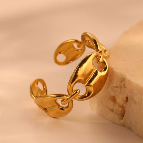 304 Stainless Steel Open Finger Ring fashion jewelry & Unisex Sold By PC