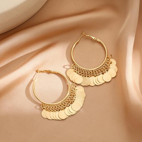 Zinc Alloy Drop Earrings plated fashion jewelry & for woman Sold By Pair