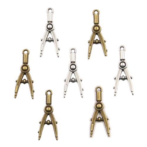 Zinc Alloy Pendants plated DIY nickel lead & cadmium free Approx 2mm Approx Sold By Bag