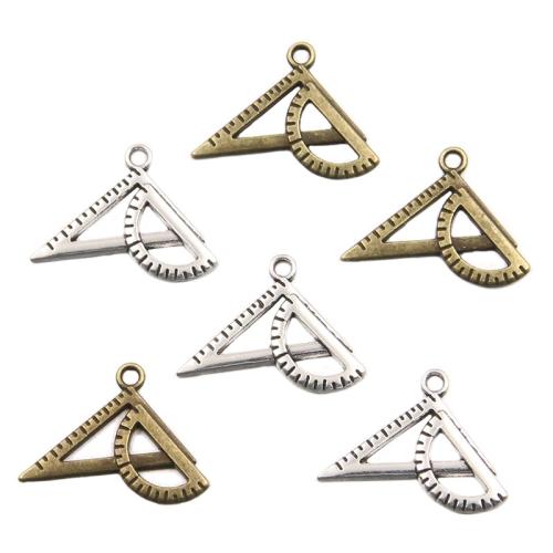 Zinc Alloy Pendants ruler plated DIY nickel lead & cadmium free Approx 2mm Approx Sold By Bag