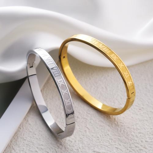 Stainless Steel Bangle 304 Stainless Steel plated for woman Sold By PC