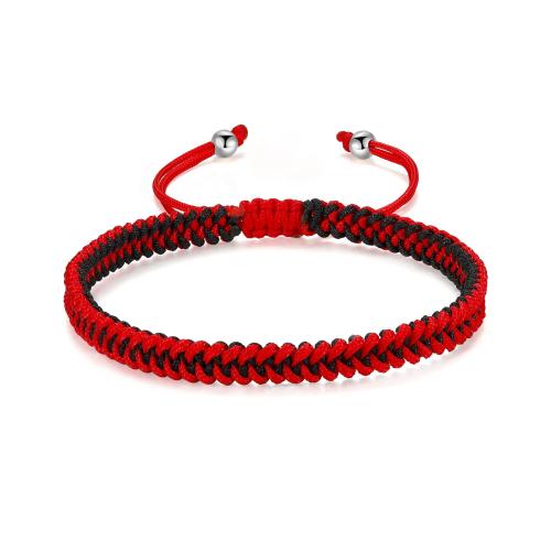 Fashion Opret Wax Cord Armbånd, Voks, med 304 rustfrit stål, med 3CM extender kæde, håndlavet, for kvinde, flere farver til valg, Længde Ca. 17 cm, Solgt af PC