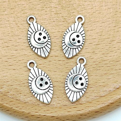 Zinc Alloy Pendants antique silver color plated DIY Sold By Bag