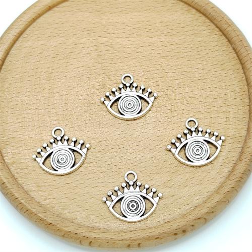 Zinc Alloy Pendants antique silver color plated DIY Sold By Bag