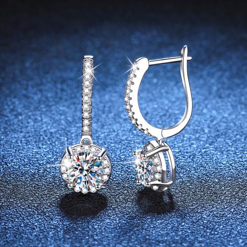 925 пробы Сережка, различные материалы для выбора & Женский, earring length 20-25mm, продается Пара