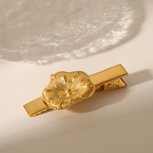 Alligator Hair Clip 304 Stainless Steel for woman golden Sold By PC