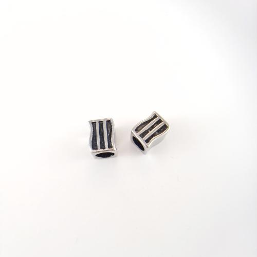 Stainless Steel Beads 304 Stainless Steel plated DIY Sold By PC