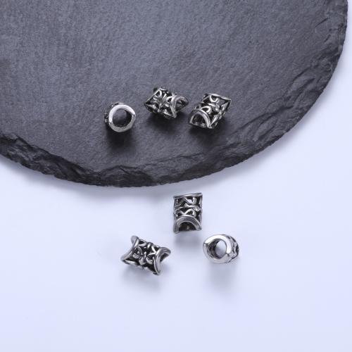 Edelstahl-Beads, 304 Edelstahl, plattiert, DIY, verkauft von PC