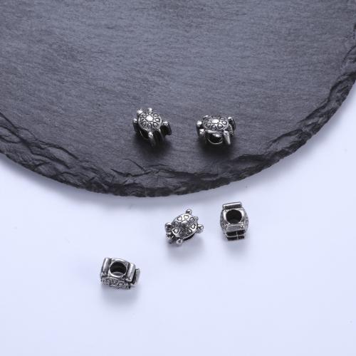 Edelstahl-Beads, 304 Edelstahl, Schildkröter, plattiert, DIY, verkauft von PC