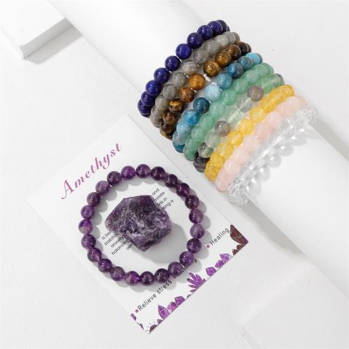 Pulseras de piedras preciosas, hecho a mano, diferentes materiales para la opción & para mujer, más colores para la opción, Vendido por UD