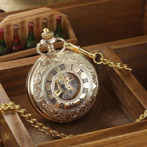 Pocket Watch Zinc Alloy with Glass waterproofless & Chinese movement & Unisex Dial 45mm 8mm Sold By PC