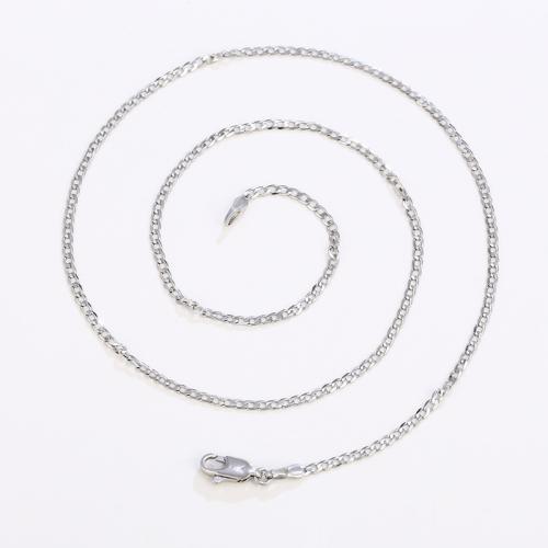 Collier de bijoux en alliage de zinc, bijoux de mode & unisexe, Longueur Environ 50 cm, Vendu par PC