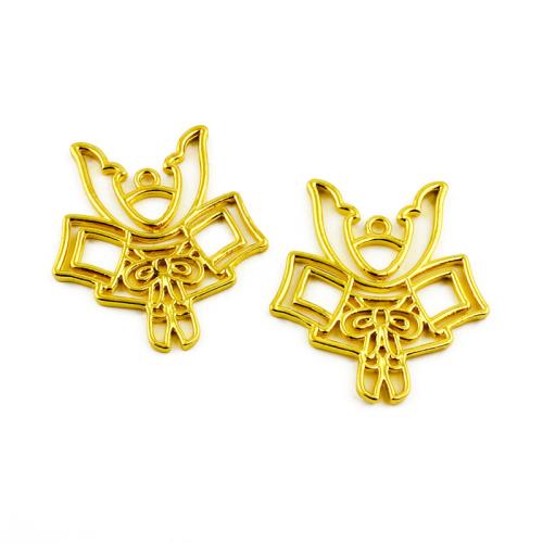 Zinc Alloy Pendants gold color plated DIY Sold By Bag