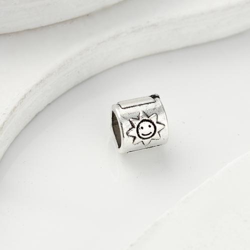 亜鉛合金のジュエリービーズ, 亜鉛合金, 太陽, シルバーメッキ, DIY, 8x8x8mm, 800パソコン/KG, 売り手 KG