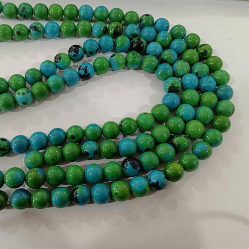 Lapis Beads Round polished DIY cyan Sold Per Approx 14.1 Inch Strand