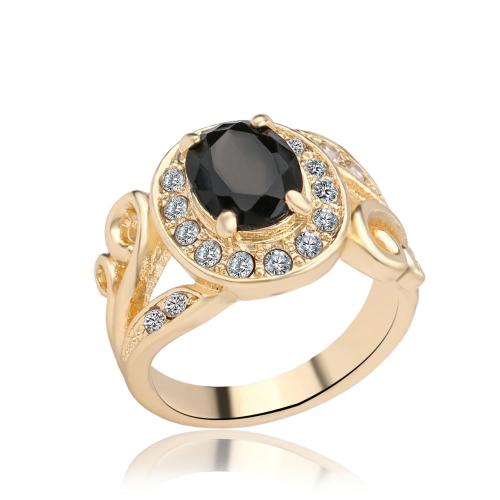 Zinc Alloy Finger Ring fashion jewelry & Unisex & with rhinestone Sold By PC