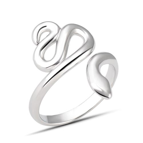 Stainless Steel Finger Ring 304 Stainless Steel Snake fashion jewelry & for woman US Ring Sold By PC